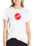 Stop Quitting Graphic Tee - Motivational Shirt