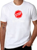 Stop Quitting Graphic Tee - Motivational Shirt