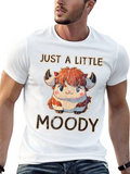 Just A Little Moody Cow Graphic Tee