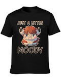 Just A Little Moody Cow Graphic Tee