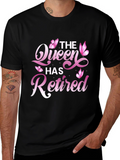 The Queen Has Retired T-Shirt Funny Gift