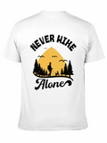 Never Hike Alone Graphic Tee