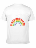 Rainbow Skiing T-Shirt