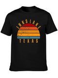 Inks Lake Texas Retro T-Shirt