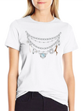 Chains & Charms Graphic T-Shirt