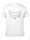 Chains & Charms Graphic T-Shirt