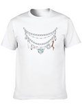 Chains & Charms Graphic T-Shirt