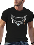 Chains & Charms Graphic T-Shirt