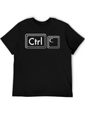 Ctrl+C Black T-Shirt