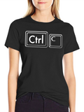 Ctrl+C Black T-Shirt