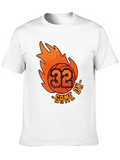 Basketball Game On! Mens Graphic Tee