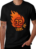 Basketball Game On! Mens Graphic Tee