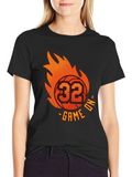 Basketball Game On! Mens Graphic Tee