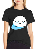 Sad Blob Classic Cotton Tee – Unisex Comfort For Any Season