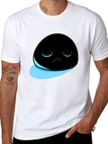 Sad Blob Classic Cotton Tee – Unisex Comfort For Any Season