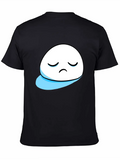 Sad Blob Classic Cotton Tee – Unisex Comfort For Any Season