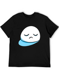 Sad Blob Classic Cotton Tee – Unisex Comfort For Any Season