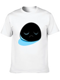 Sad Blob Classic Cotton Tee – Unisex Comfort For Any Season