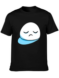 Sad Blob Classic Cotton Tee – Unisex Comfort For Any Season