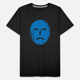 Sad Grunge Blue Face