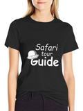 Safari Tour Guide Animal Keeper Or Tourist Guide G Classic Cotton Tee – Unisex Comfort For Any Season