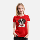 Saint Bernard Dog Illustration