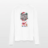 Santa Naughty List Holiday Shirt