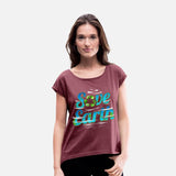 Save Earth With Recycle Logo And Clouds For Earth