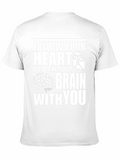 Follow Your Heart Brain Graphic Tee