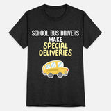 School Bus Drivers Make Special Deliveries