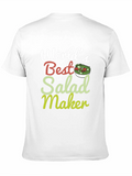 Worlds Best Salad Maker Graphic T-Shirt