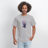 Shattered Reality Tee - Fragmented Portrait Graphi