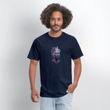 Shattered Reality Tee - Fragmented Portrait Graphi