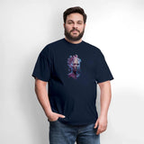 Shattered Reality Tee - Fragmented Portrait Graphi