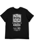 Crazy Dog T-Shirt - Do Not Knock