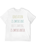 Camping is Importanter Graphic Tee