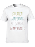 Camping is Importanter Graphic Tee