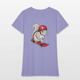 Skater Squirrel – Funny Animal on Skateboard with