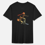 Snowboarder Graphic Retro Style