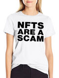 NFTs Are A Scam Graphic T-Shirt