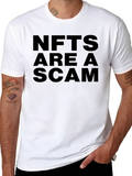 NFTs Are A Scam Graphic T-Shirt