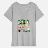 St. Patrick’s Day Icons – Lucky Hat, Shamrocks &