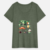 St. Patrick’s Day Icons – Lucky Hat, Shamrocks &