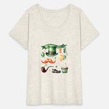 St. Patrick’s Day Icons – Lucky Hat, Shamrocks &