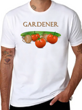 Gardener T-Shirt - Fresh Vegetable Design