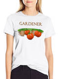 Gardener T-Shirt - Fresh Vegetable Design