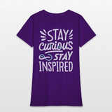 Stay curious stay inspired