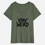 Stay Weird Graffiti-Style Dress