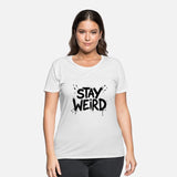 Stay Weird Graffiti-Style Dress