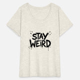 Stay Weird Graffiti-Style Dress